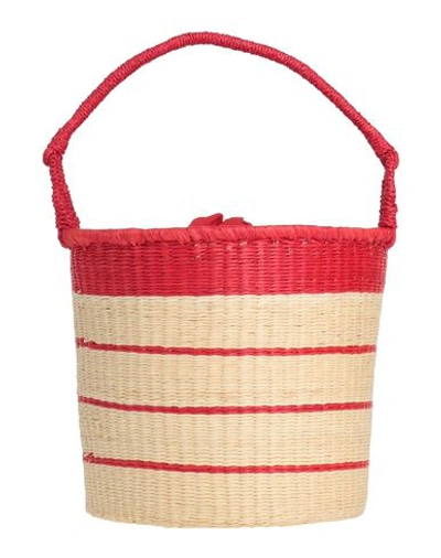 Sensi Studio Woman Handbag Red Size - Textile Fibers