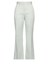 Lanvin Woman Pants Sage Green Size 8 Virgin Wool In Sage Green