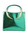 Roberto Cavalli Woman Handbag Green Size - Soft Leather