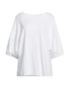 Skills & Genes Woman T-shirt White Size L Cotton