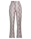 Missoni Woman Pants Fuchsia Size 8 Viscose, Cupro In Pink