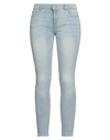 Dl1961 Woman Jeans Blue Size 28 Cotton, Polyester, Lycra In Blue