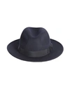 Borsalino Hat Navy Blue Size 7 ¼ Wool