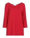 Stagni47 Woman T-shirt Red Size Xl Viscose, Elastane In Red