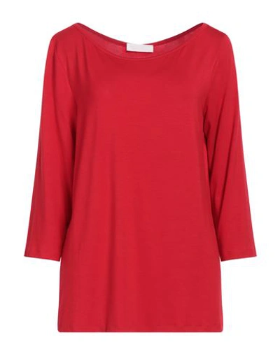 Stagni47 Woman T-shirt Red Size Xl Viscose, Elastane