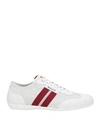 BALLY BALLY MAN SNEAKERS WHITE SIZE 12 SOFT LEATHER