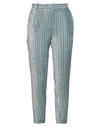 Ailanto Woman Pants Light Blue Size 6 Viscose, Silk In Blue