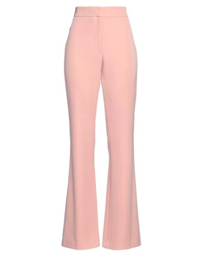 Silence Limited Woman Pants Pink Size L Polyester, Elastane