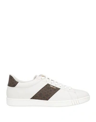 Bally Man Sneakers White Size 11.5 Calfskin