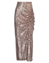 Le Twins Woman Midi Skirt Blush Size S Polyamide In Pink