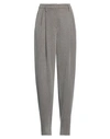 GIORGIO ARMANI GIORGIO ARMANI WOMAN PANTS GREY SIZE 14 VIRGIN WOOL