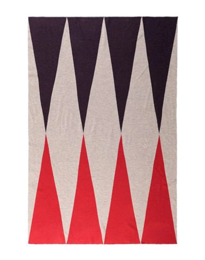 Positional Ple' Uno Blanket Or Cover Red Size - Virgin Wool