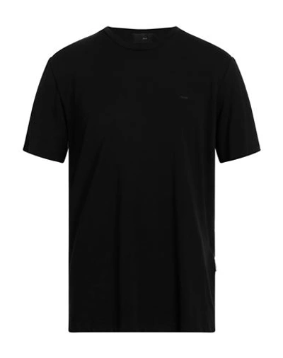 Liu •jo Man Man T-shirt Black Size M Cotton, Elastane