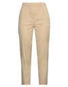 Antonelli Woman Pants Beige Size 2 Cotton, Polyamide, Elastane