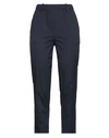 Antonelli Woman Pants Navy Blue Size 2 Cotton, Polyamide, Elastane