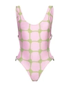 Chiara Ferragni Woman One-piece Swimsuit Pink Size M Polyester, Elastane