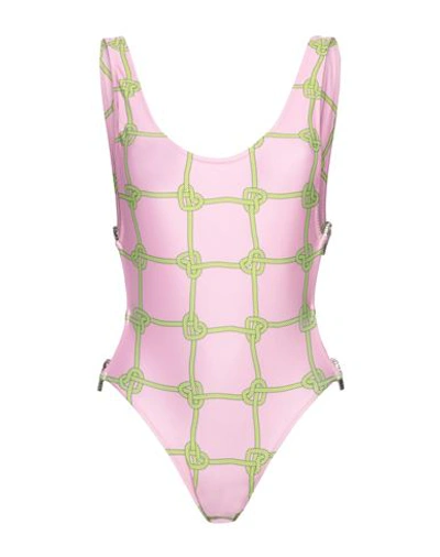 Chiara Ferragni Woman One-piece Swimsuit Pink Size M Polyester, Elastane