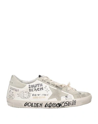 Golden Goose Woman Sneakers Off White Size 9 Soft Leather