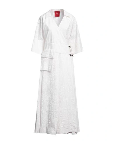 Co. Go Woman Long Dress White Size 8 Cotton