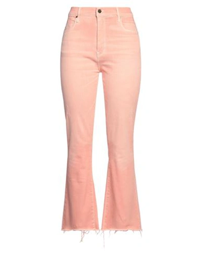 Cycle Woman Jeans Pink Size 32 Cotton, Elastane