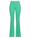 Simona Corsellini Woman Pants Emerald Green Size 2 Polyester, Elastane