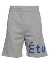 Etudes Studio Études Man Shorts & Bermuda Shorts Light Grey Size Xl Organic Cotton