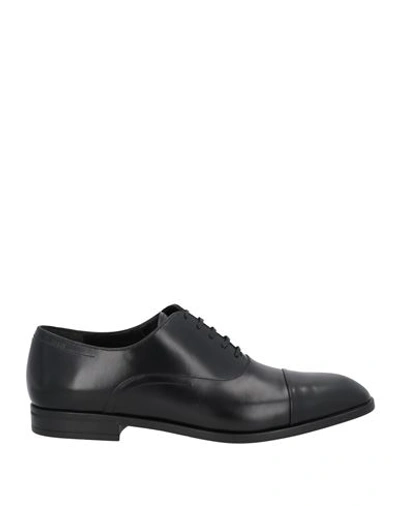 Bally Man Lace-up Shoes Black Size 11.5 Calfskin