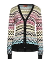 Missoni Zigzag Crochet-knit Cardigan In Multicolor