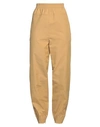 Loewe Woman Pants Sand Size M Cotton, Polyester In Beige