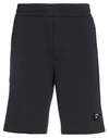 Emporio Armani Man Shorts & Bermuda Shorts Navy Blue Size Xxl Cotton, Polyester, Elastane