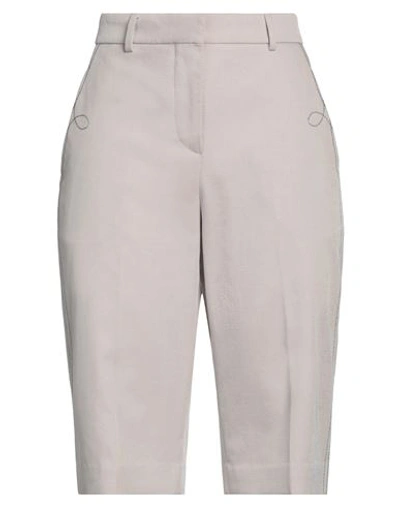 Cedric Charlier Woman Pants Pastel Pink Size 6 Cotton, Polyamide, Elastane