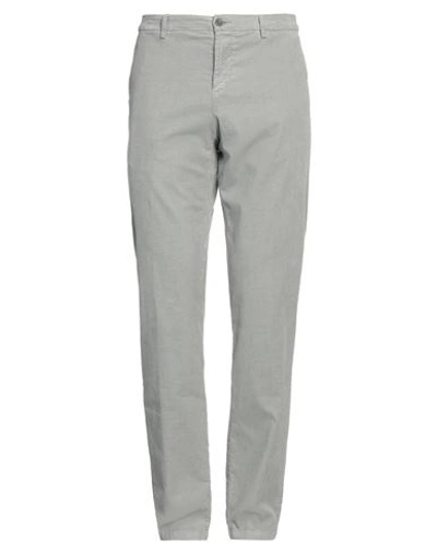 Mp Massimo Piombo Man Pants Grey Size 36 Cotton, Elastane