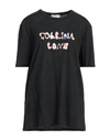 Collina Strada Woman T-shirt Charcoal Size M Hemp, Organic Cotton In Grey