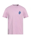 Jw Anderson Man T-shirt Pink Size Xl Cotton