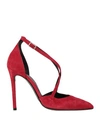 Valerio 1966 Woman Pumps Red Size 11 Soft Leather