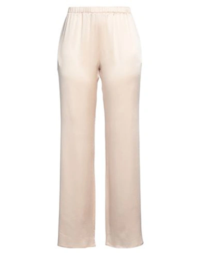 Antonelli Woman Pants Blush Size 6 Acetate, Silk In Pink