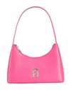 Furla Woman Handbag Fuchsia Size - Calfskin In Pink