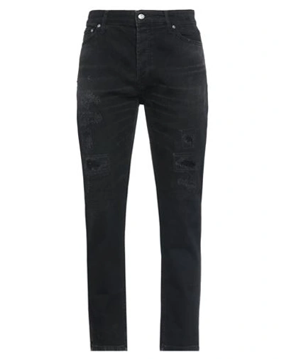 Department 5 Man Jeans Black Size 33 Cotton, Elastane