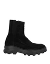 Giovanni Conti Man Ankle Boots Black Size 9 Soft Leather In Black