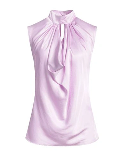 N°21 Woman Top Lilac Size 8 Viscose In Purple