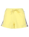 Moschino Woman Sleepwear Yellow Size L Cotton, Elastane