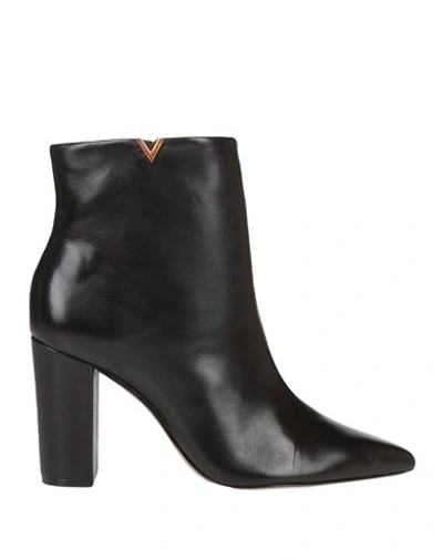 Schutz Woman Ankle Boots Black Size 9 Soft Leather