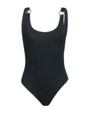 Chiara Ferragni Woman One-piece Swimsuit Black Size Xs Polyamide, Elastane In Black