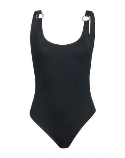 Chiara Ferragni Woman One-piece Swimsuit Black Size M Polyamide, Elastane