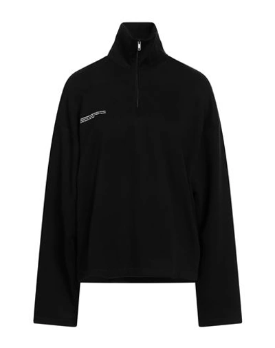 PANGAIA PANGAIA WOMAN SWEATSHIRT BLACK SIZE XL ORGANIC COTTON