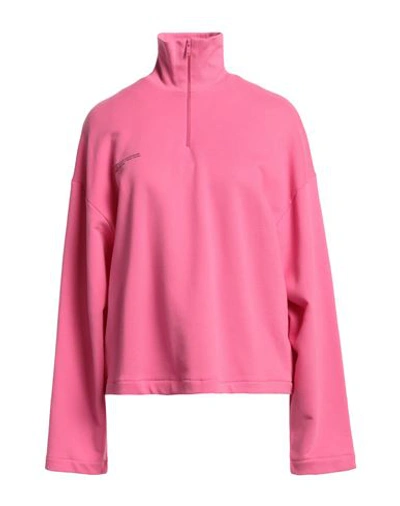 Pangaia Woman Sweatshirt Fuchsia Size Xl Organic Cotton In Pink