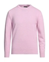 +39 Masq Man Sweater Pink Size 44 Wool