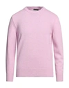 +39 Masq Man Sweater Pink Size 42 Wool