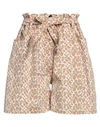 Simona Corsellini Woman Shorts & Bermuda Shorts Light Pink Size 4 Cotton, Elastane In Pink