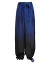 Alberta Ferretti Woman Pants Blue Size 4 Silk
